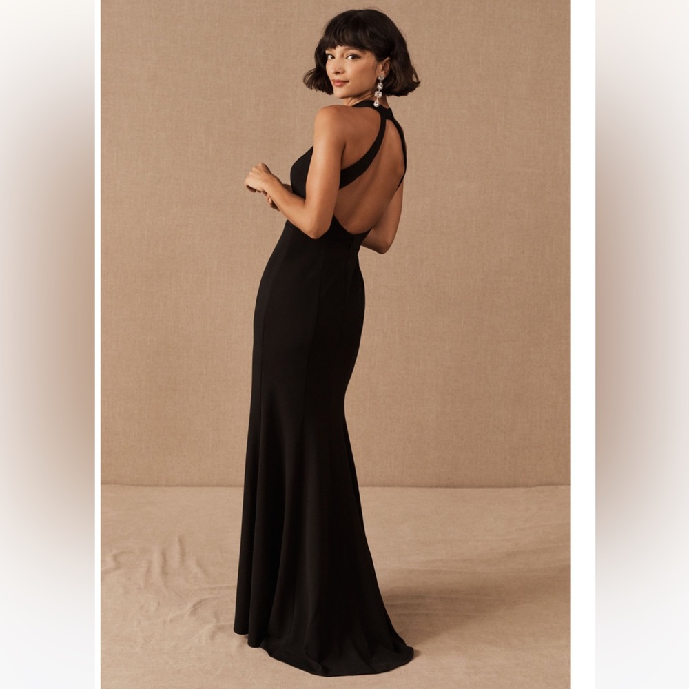 BHLDN Montreal Crepe Maxi Dress Size 8